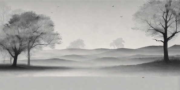 Landschaftsbild ohne Details - Bildquelle: PlaygroundAI